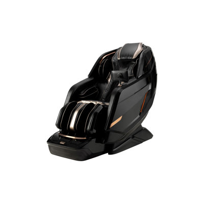 Fauteuil de massage inclinable électrique en similicuir