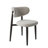 Upholstered Metal Frame Dining Chair (Set of 2) - Light Gray Side Chair-1034402584