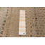 Tapis en soie brun clair ombre 9 pi 2 po x 12 pi 2 po