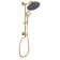 5 Functions Shower Head With Bathtub Faucet, Pressure Balanced Single Handle Wall Mounted Complete Shower Faucet Set With Rough-In Valve