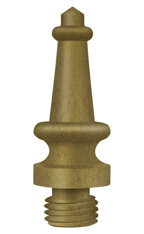 Embout de charnière central clocher, Bronze moyen