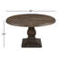 Colbourne 48" Round Dining Table In Weathered Mango