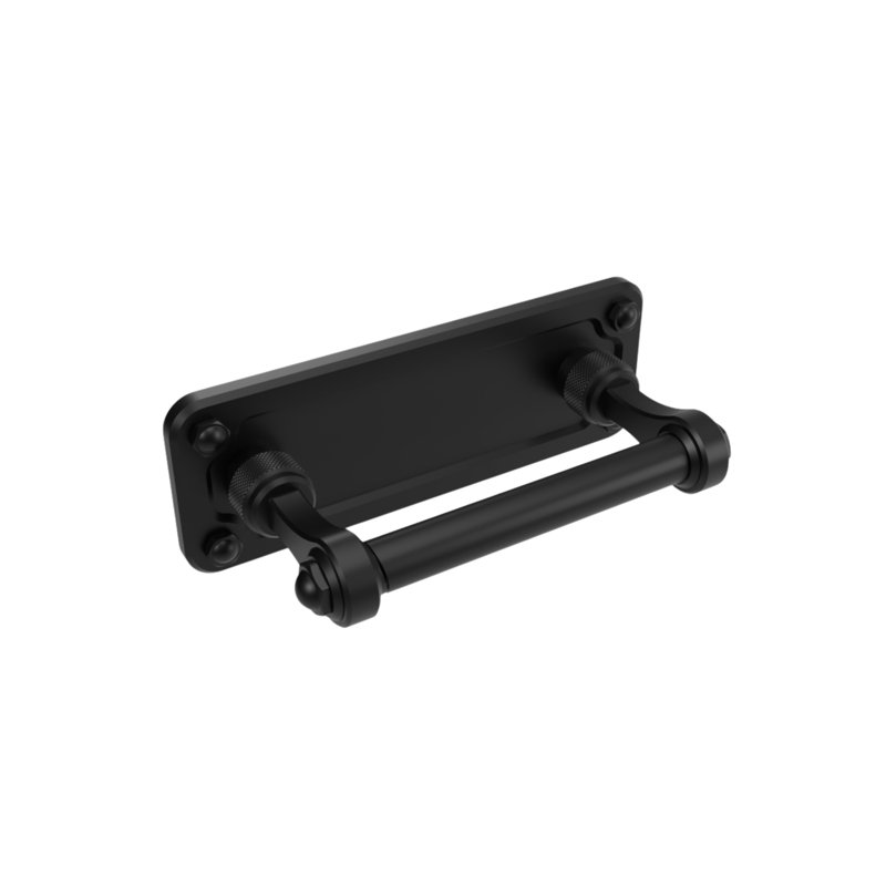 Porte-papier hygiénique Argonaut, Noir mat
