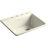 Riverby 25" L x 22" W x 9-5 8" Bar Kitchen Sink with Basin Rack-64615351-11013554