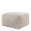 icon Dalton Corduroy XL Recliner Bean Bag and Footstool, Light Grey-118322730