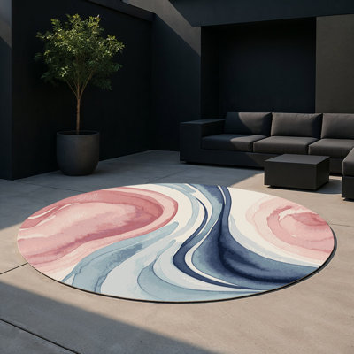 Tapis intérieur et extérieur Blossom Tide