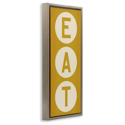 Enseigne rétro «Eat»