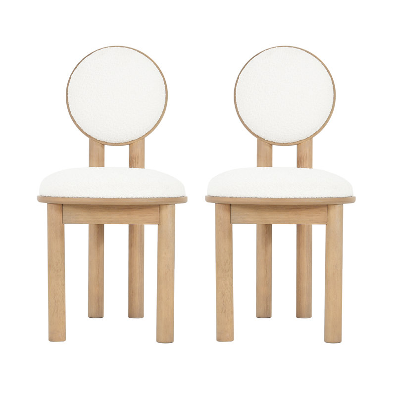 Chaises de salle à manger Thaddeus, Chêne