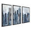 "City Mood" par Carol Robinson, reproduction sur toile flottante 3 pièces-62940497