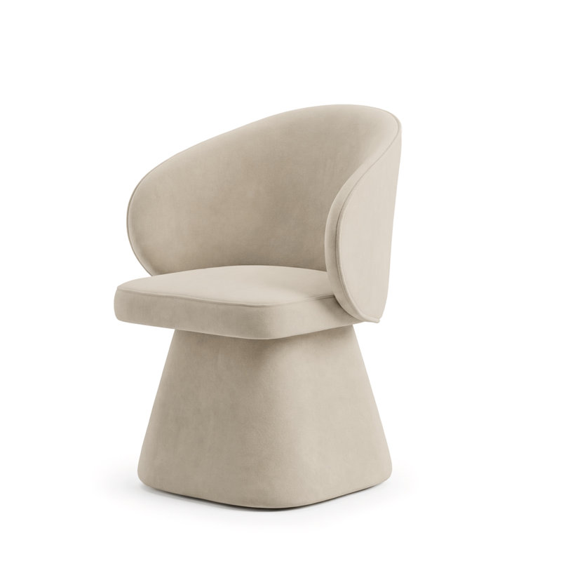 Upholstered Swivel Accent Chair