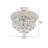 Hallsburg Crystal Semi Flush Mount-907984242-907984246