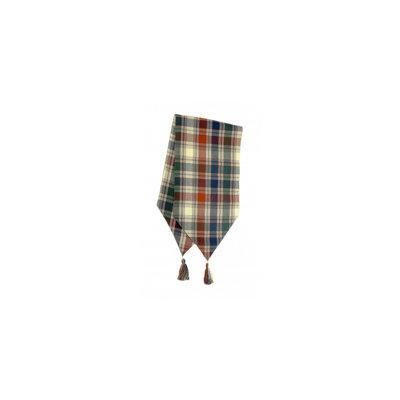Manke Plaid 100% Cotton Table Runner