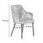 Lehmann Faux Leather Dining Chairs - Ergonomic back with Strong Metal Legs - Modern Armchair for Dining Room Living Room Restaurants-1332025603-1261428303