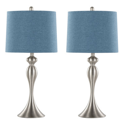 Lampe de table contemporaine en métal