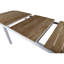 Anoki Rectangular Metal Extendable Outdoor Dining Table , 240cm cm W 160cm cm D
