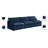 Atis 105'' Velvet Sofa-877571942