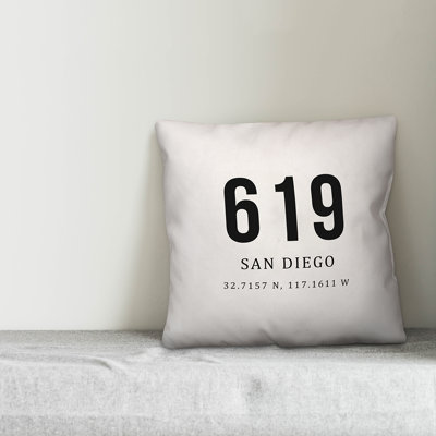 Outdoor Reversible Throw Pillow
