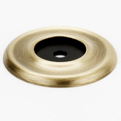 Traditional Metal Knob Backplate