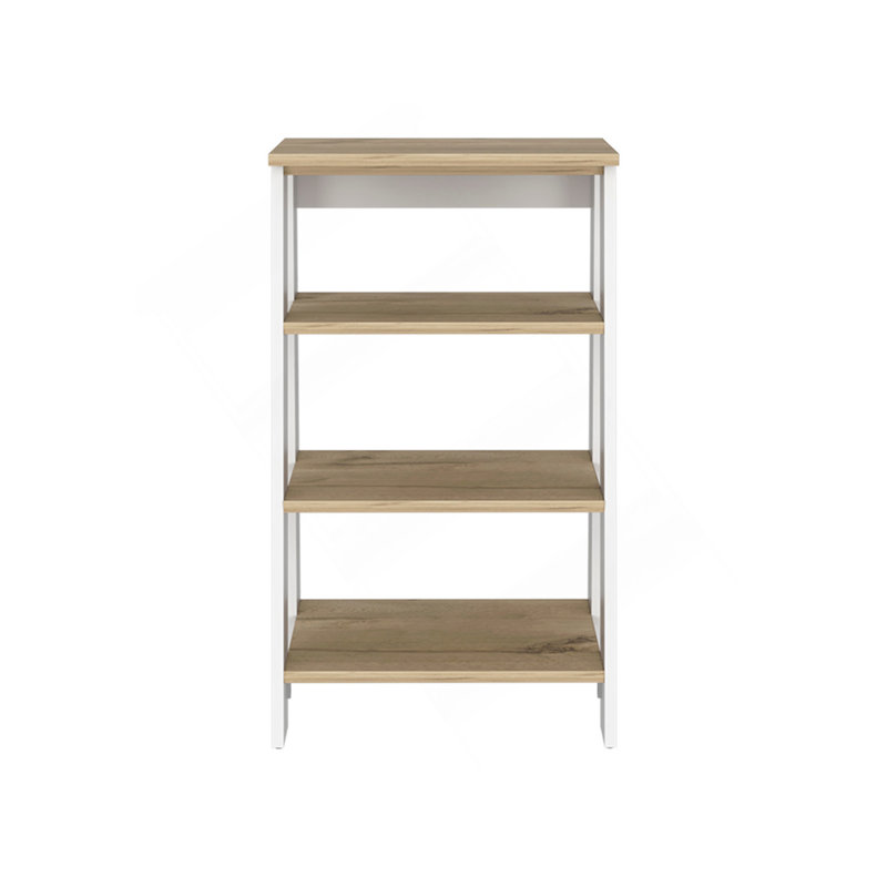 St. Clair Linen Cabinet, Two Interior  Shelves, Two Open Shelves, Single Door, Multicolor