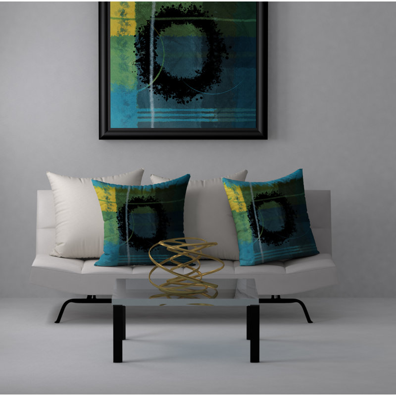 Housse de coussin décorative carrée plus longue, 18 po x 18 po