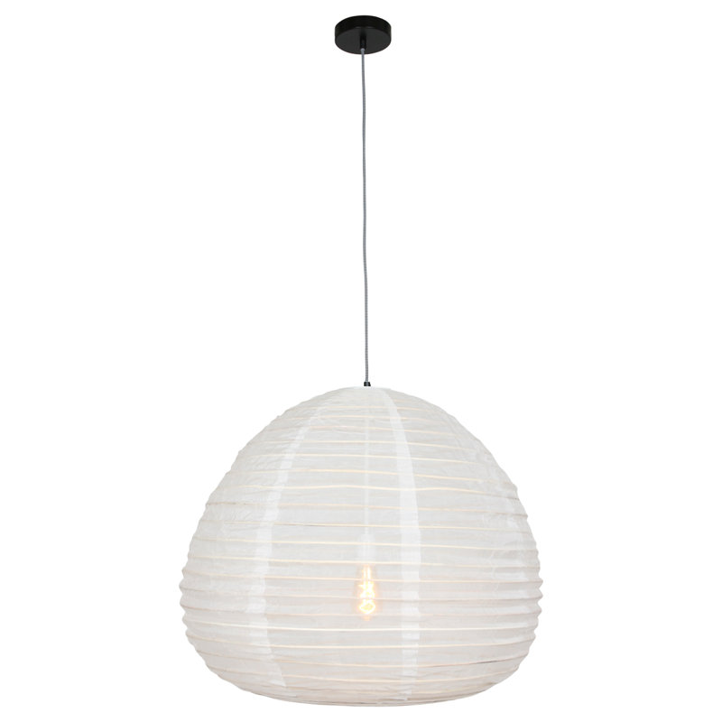 Rogers 1 - Light Bell Pendant, White