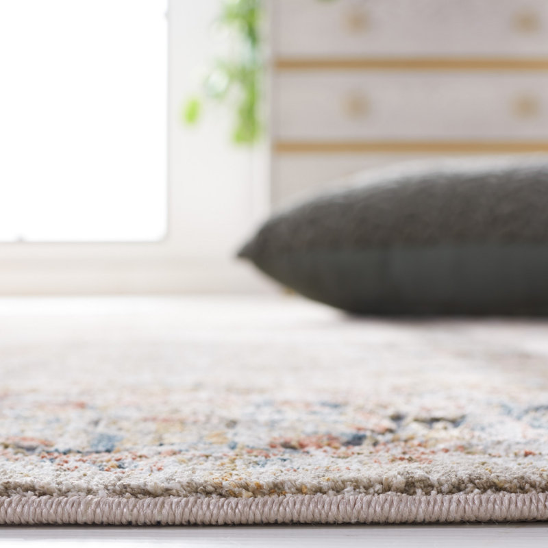 Tapis beige Silverado 112, Rectangle 4 pi x 6 pi