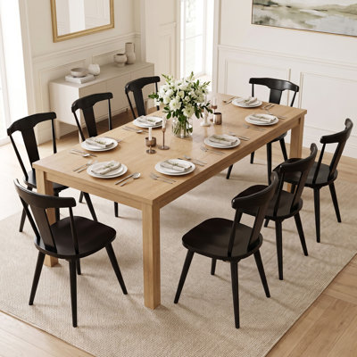 Maybelin Modern Solid Wood Dining Chair