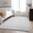 Premium Machine Washable Cerrito AMF528 Ivory Rug-103946927