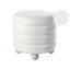 CHILLY 42cm Wide Round Pouf Ottoman-16067867