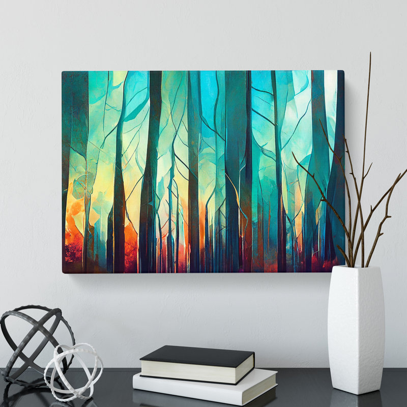 Forest Abstract Vol.2 - Wrapped Canvas, 50cm H x 76cm W x 3cm D
