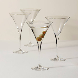 Libbey 3-Ounce Clear Mini Martini Glass, Set of 12: Martini  Glasses
