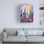 Art mural sur toile tendue - Richard Wallich «Chicago 3», décoration murale pour le salon, la chambre à coucher ou le bureau - 24 x 32-31106029
