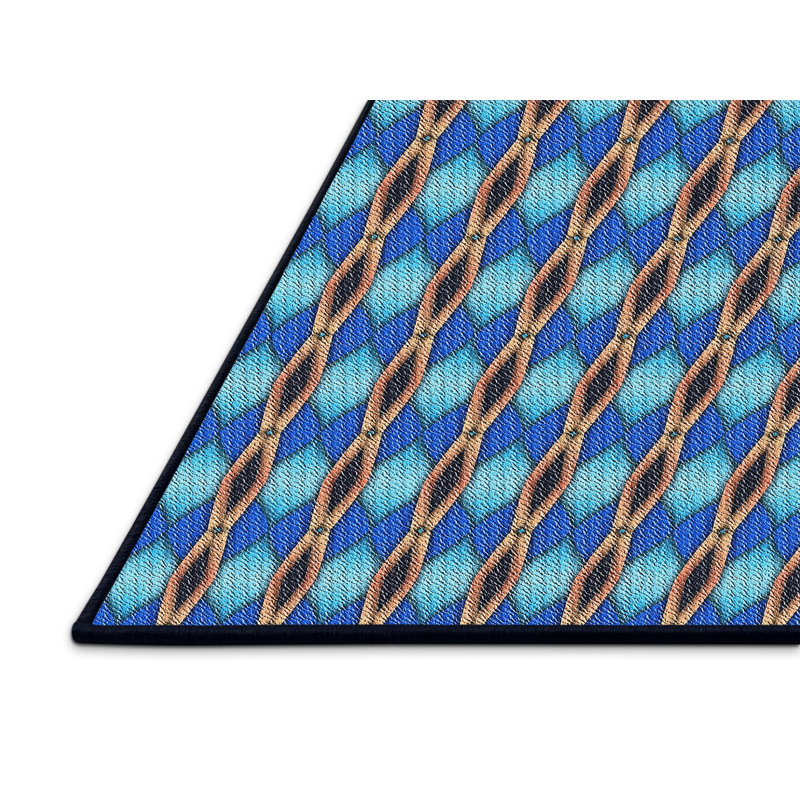 Penton Geometric Indoor Rug, Rectangle 7' x 9'
