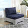 Conway Outdoor Patio Wicker Rattan Armless Chair