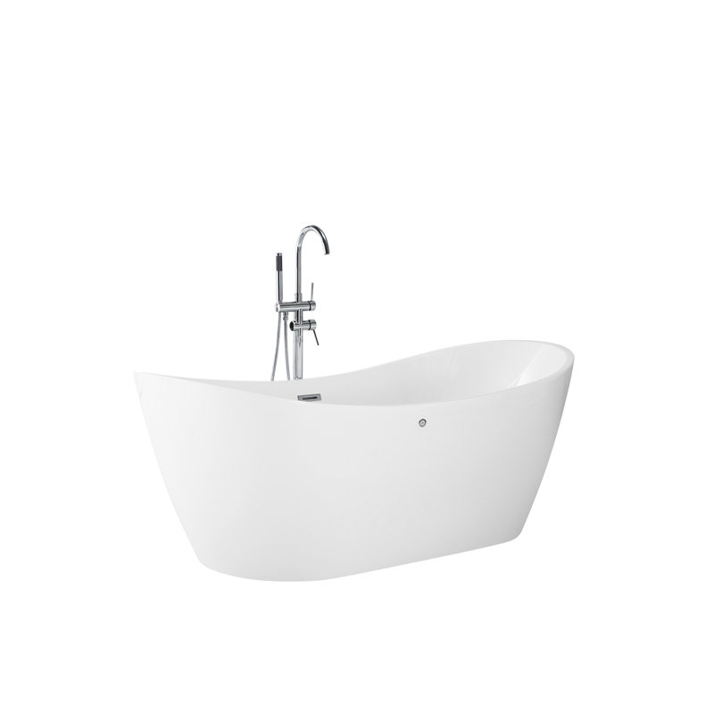 Metcalfe 1680mm x 800mm Whirlpool Acrylic Bathtub