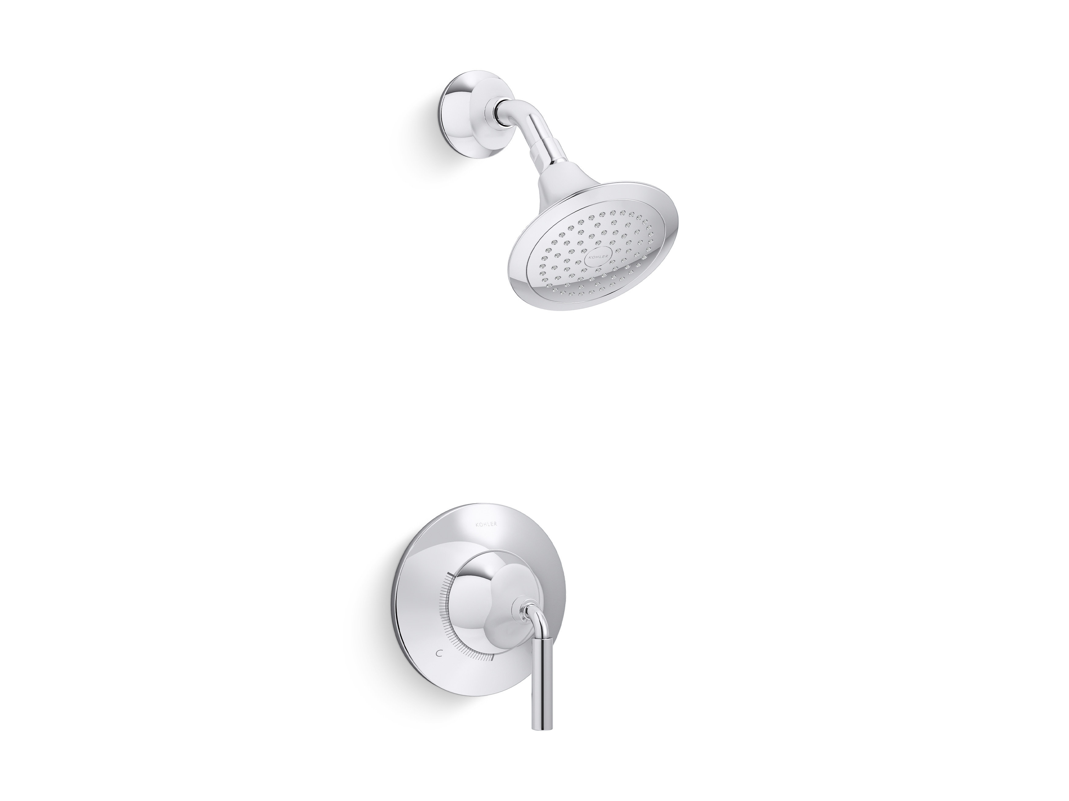 Kohler authentic Parallel Rite-Temp Shower Trim