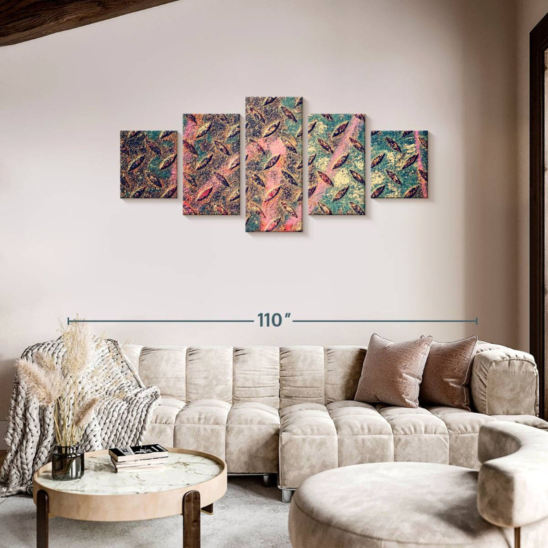 Abstract Metal Plate