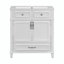 Ensemble de meuble-lavabo simple 29,37 po avec plateau en résine Takhia-1571033559