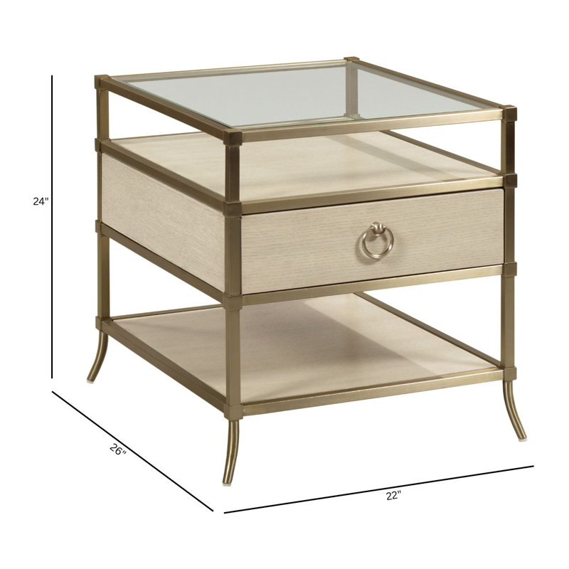 Niara End Table with Storage