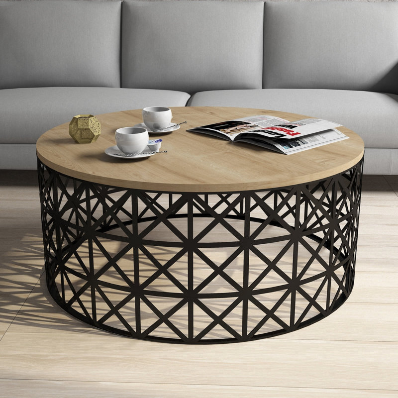 Table basse Carson, Chêne