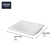 Eurocube® Alpine White Rectangular Undermount Bathroom Sink with Overflow