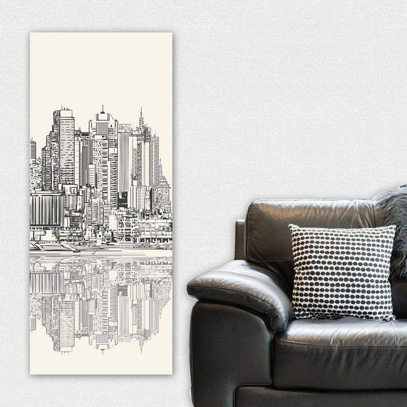Wrapped Canvas Drawing