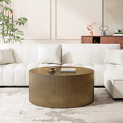 Table basse ronde
