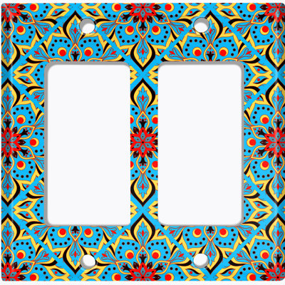 Patterned Rocker Standard Wall Plate
