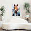«Dapper Horse Portrait», art mural-129477997