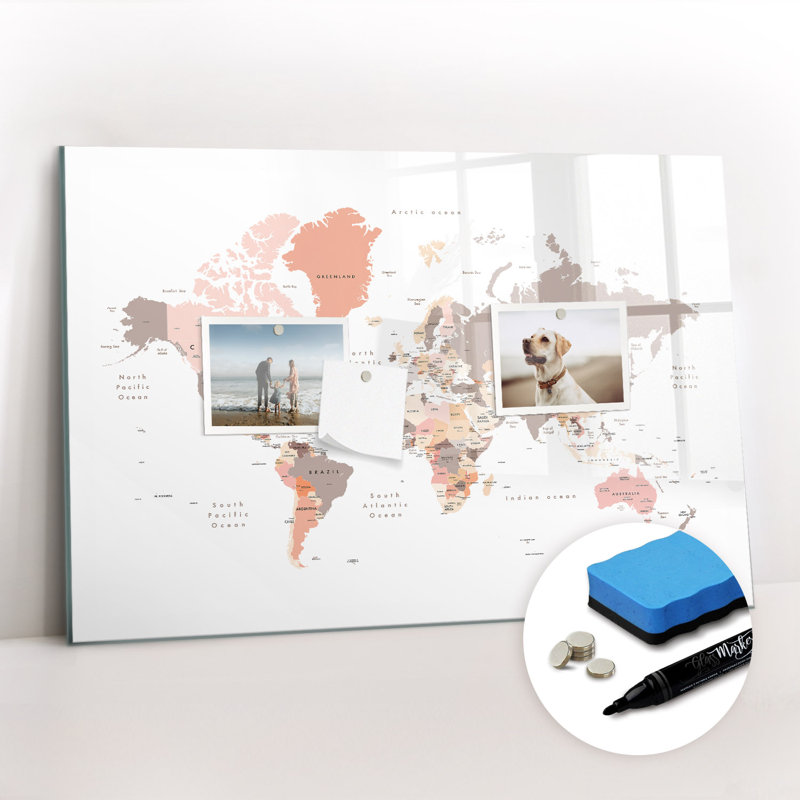 Magnetic Glass Dry Erase Board