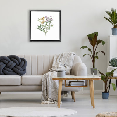 Cadre flottant Blooming Botanical Mix, design par Cindy Jacobs