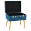 Giroflee Solid Wood Accent Stool-1623384638
