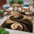 Swirled Pattern Area Rug, Soft And Lightweight, Suitable For All Seasons, Easy To Maintain And Easy To Clean, Machine Washable Carpet Floor Mat, Suitable For Living Room, Bedroom, Hallway, Balcony, Patio, Room Decor, Home Decor, Outdoor Decor-1389935537