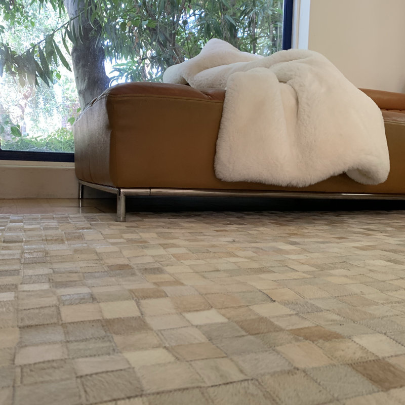 Tapis beige Asa, Rectangle 5 pi x 7 pi